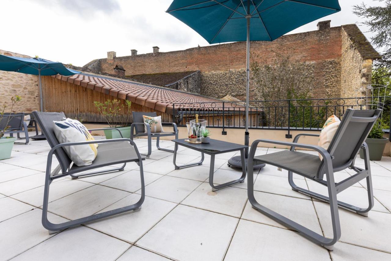 Hotel-Restaurant Des Augustins Сен-Сиприен Экстерьер фото